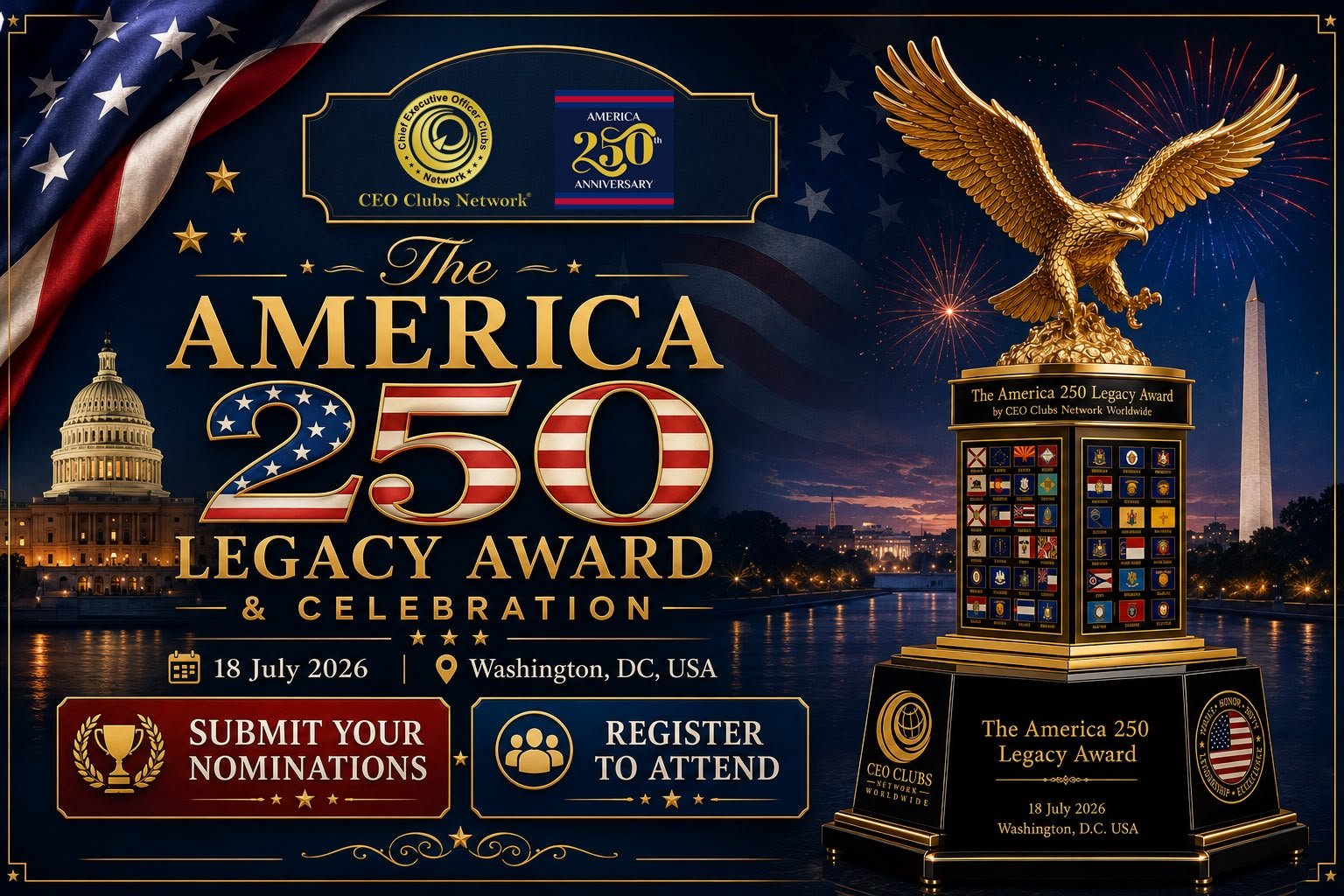 America Legacy 250 Awards