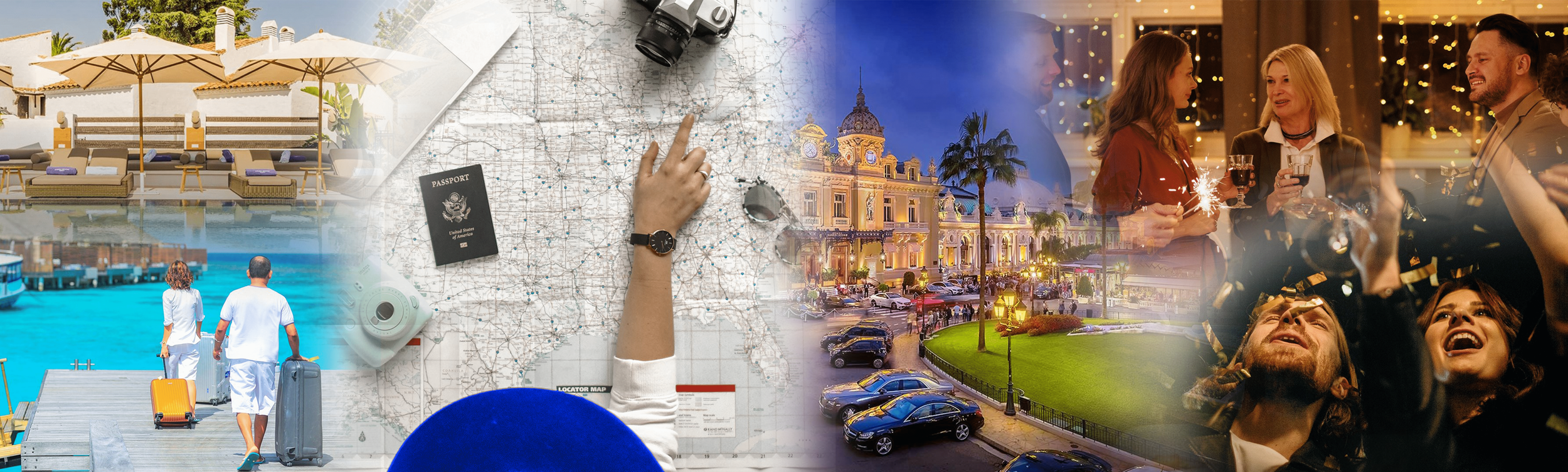 MobiCom luxury lifestyle collage
